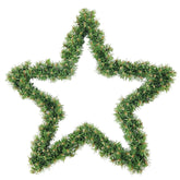 SALCAR PVC Christmas Star 40 cm/55 cm – Realistic Christmas decoration with 200/240 branches for indoor & outdoor use
